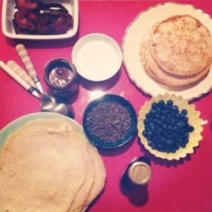 Vegan, gluten and dairy free pancakes