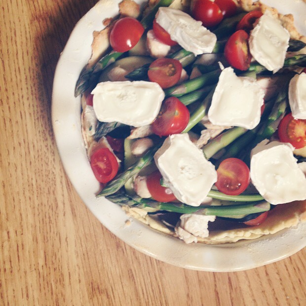 Chicken and vegetable pie