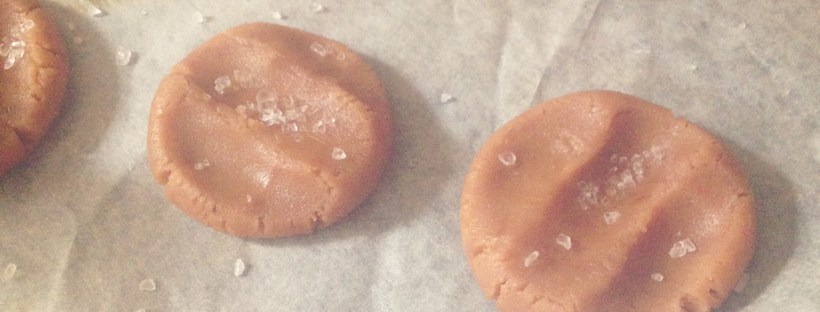 Chocolate and peanut butter cookies
