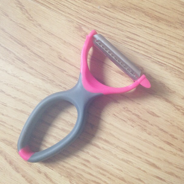 Peel your vegetables