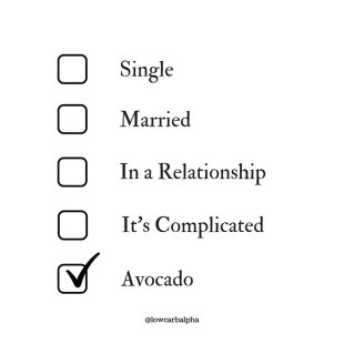 single married in a relationship it's complicated avocado